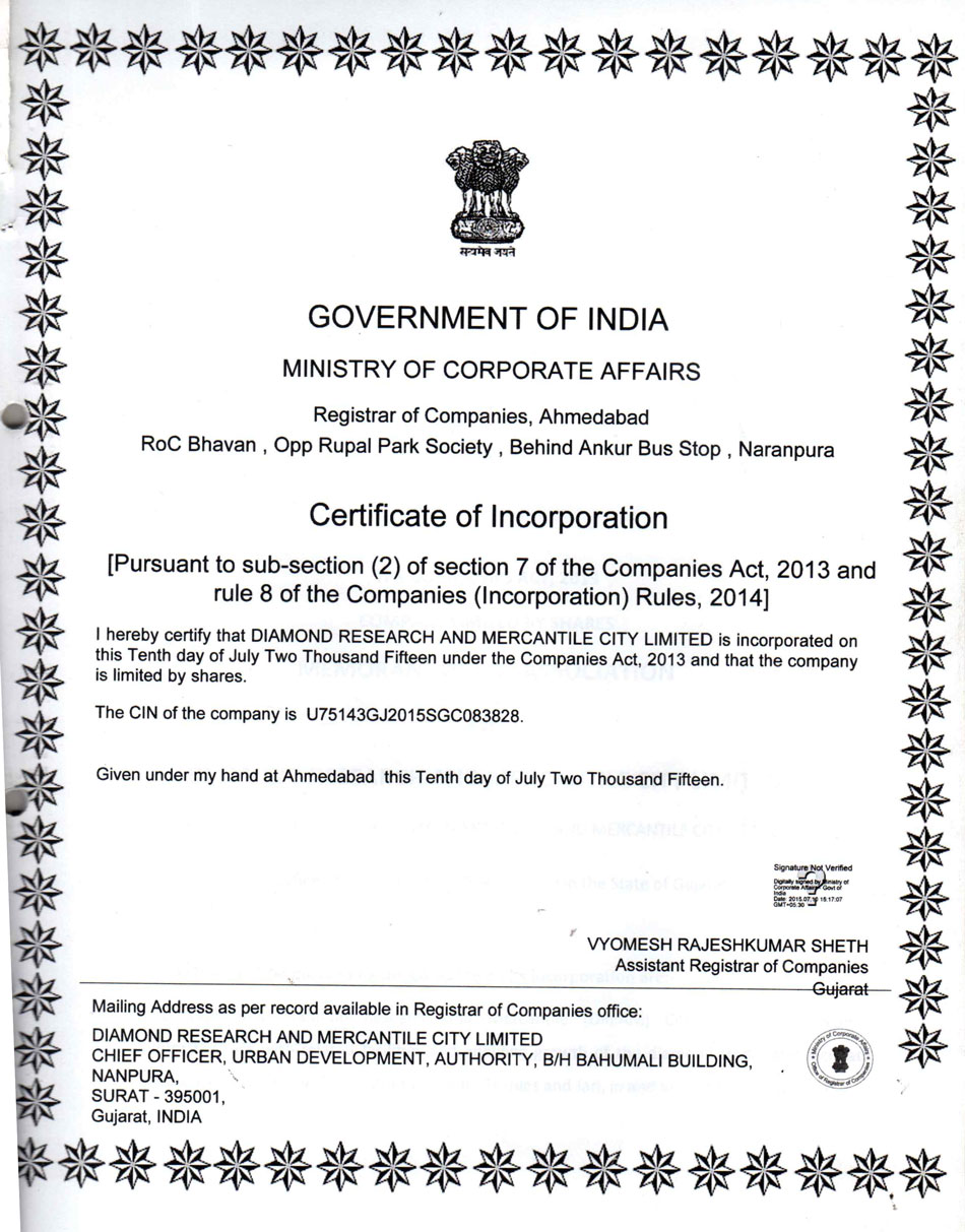 certificate-of-incorporation-dream-city-ltd