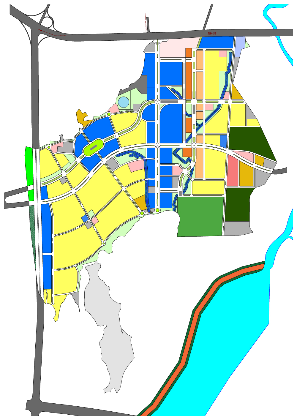 Land-Use in DREAM City