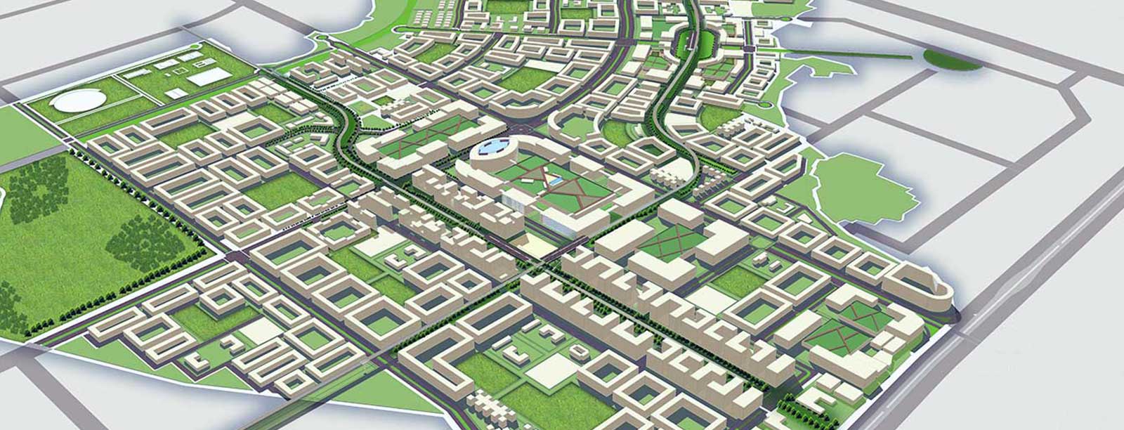 DREAM City Surat - 3D View
