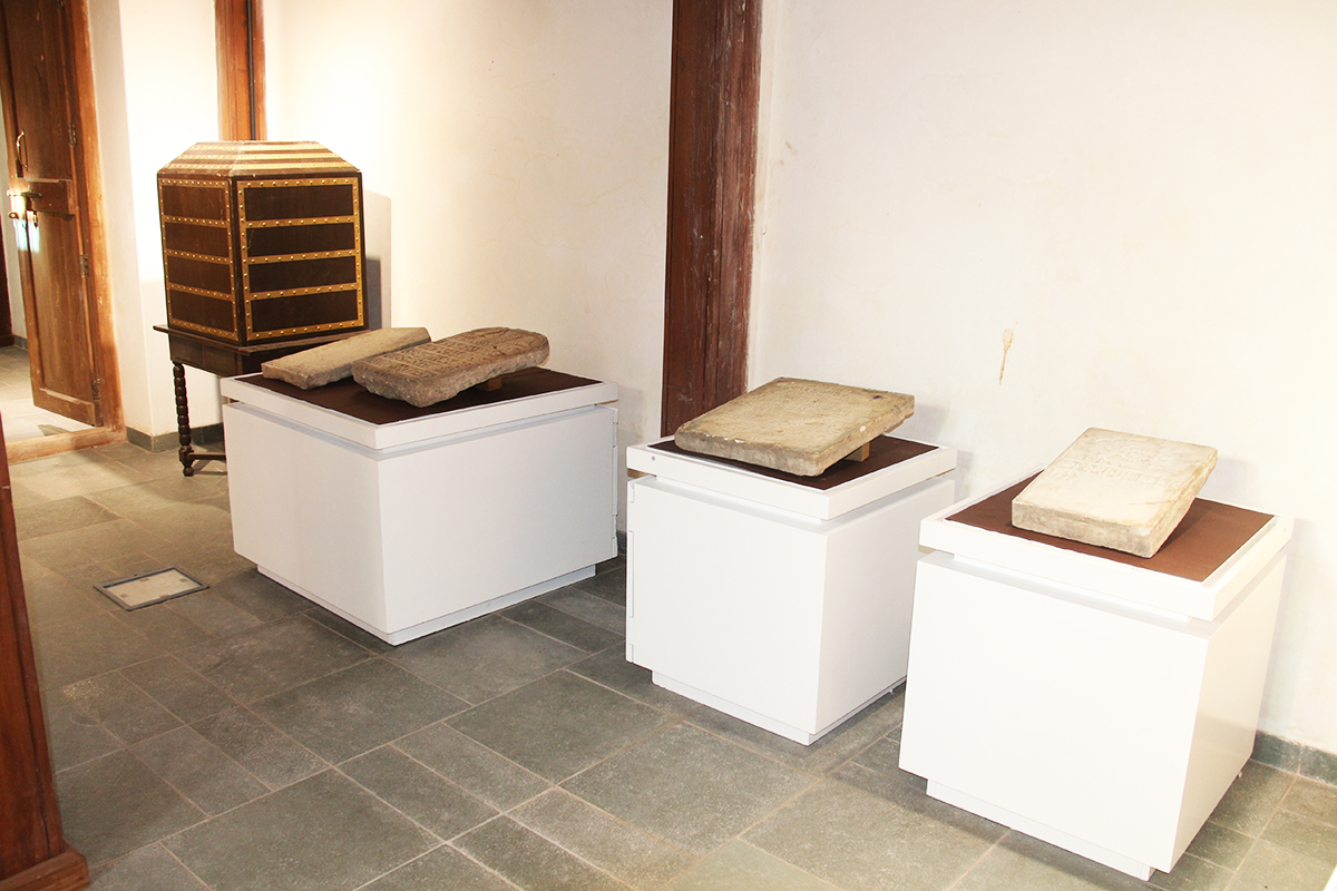 Armenian Tomb Stone displayed in Armenian Gallery