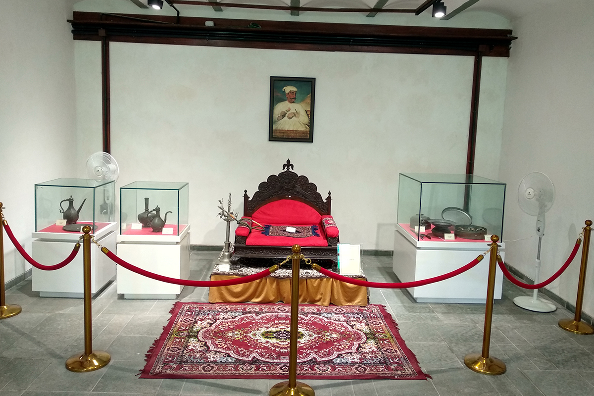 Throne of Nawab Afzaluddin Khan